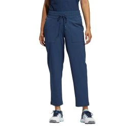 Adidas Women's Go-To Commuter Pants -Ball Sports Equipment Discount Store adidas womens go to commuter pants crew navy front on model itempicture