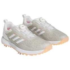 Adidas Women's S2G 23 BOA Golf Shoes White/Coral Fusion 11 Adidas Women's S2G 23 BOA Golf Shoes White/Coral Fusion -Ball Sports Equipment Discount Store adidas womens s2g 23 boa golf shoes white coral fusion front itempicture