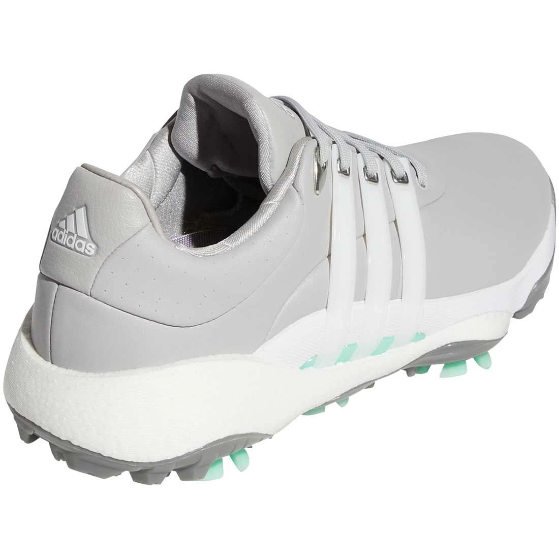 Adidas Women's Tour360 Infinity Golf Shoes Grey Two/White/Pulse Mint 4 Adidas Women's Tour360 Infinity Golf Shoes Grey Two/White/Pulse Mint - Image 4