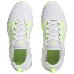 Adidas Women's Zoysia Golf Shoes White/Lucid Lemon -Ball Sports Equipment Discount Store adidas womens zoysia golf shoes white lucid lemon tops itempicture