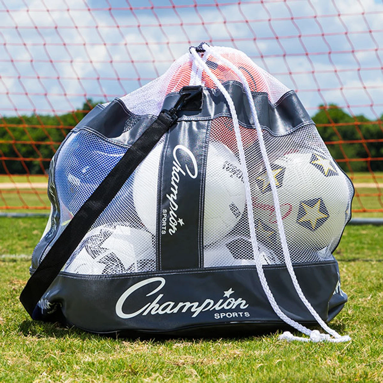 Champion Sports Deluxe Soccer Ball Bag 3 Champion Sports Deluxe Soccer Ball Bag - Image 3