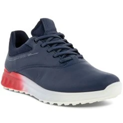 Ecco Women's S-Three Golf Shoes Marine/Hibiscus -Ball Sports Equipment Discount Store ecco womens s three golf shoes marine hibiscus toe itempicture