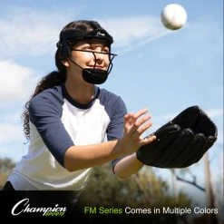 Champion Sports Adult Softball Fielder's Face Mask - Various Colors -Ball Sports Equipment Discount Store fmy series lifestyle2 l 40868.1677869633