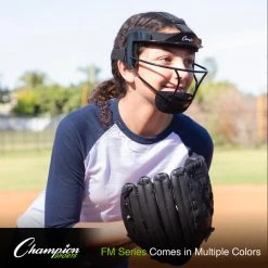 Champion Sports Adult Softball Fielder's Face Mask - Various Colors -Ball Sports Equipment Discount Store fmy series lifestyle3 l 16071.1677869633