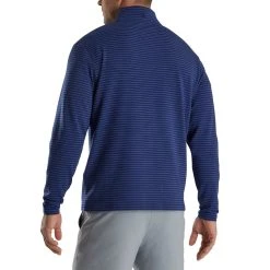 FootJoy French Terry Pullover -Ball Sports Equipment Discount Store footjoy french terry pullover indigo back itempicture
