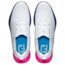 FootJoy Fuel Sport Golf Shoes White/Pink -Ball Sports Equipment Discount Store footjoy fuel sport golf shoes white pink 55455 top itempicture