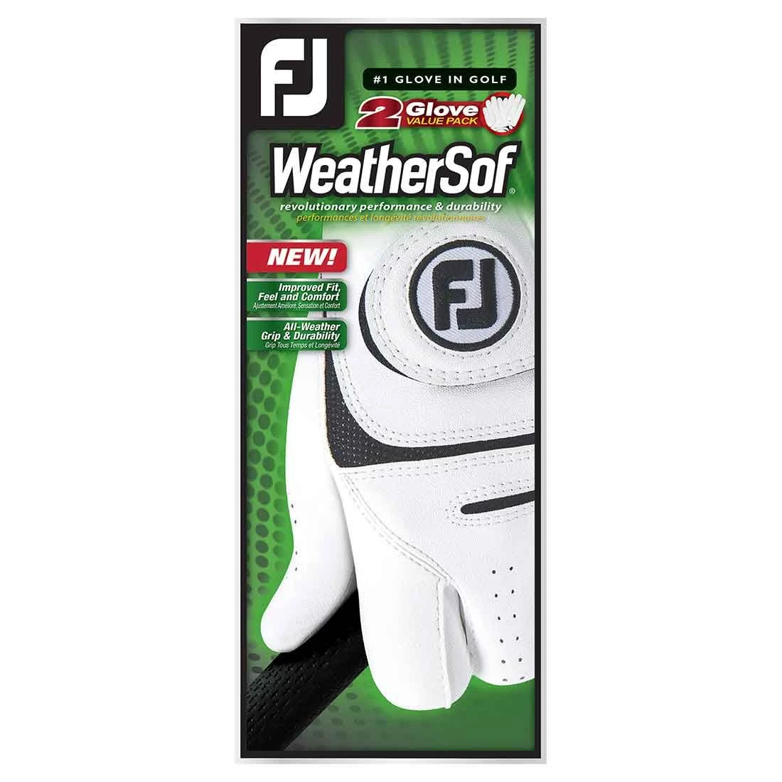 FootJoy WeatherSof Golf Gloves Prior Generation - 2 Pack 1 FootJoy WeatherSof Golf Gloves Prior Generation - 2 Pack