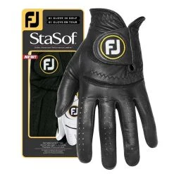 FootJoy 2018 StaSof Golf Glove -Ball Sports Equipment Discount Store footjoy stasof golf glove black black