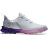 FootJoy Women's Fuel Sport Golf Shoes White/Purple