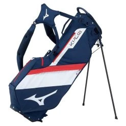 Mizuno K1-L0 Stand Bag -Ball Sports Equipment Discount Store mizuno k1 l0 stand bag navy red itempicture