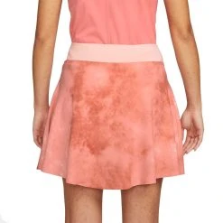 Nike Women's Dri-FIT Long Printed Skort -Ball Sports Equipment Discount Store nike 2022 womens dri fit long printed skort arctic orange back itempicture