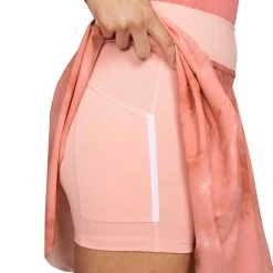 Nike Women's Dri-FIT Long Printed Skort -Ball Sports Equipment Discount Store nike 2022 womens dri fit long printed skort arctic orange phone pocket itempicture