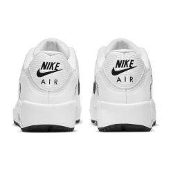 Nike Air Max 90 G Golf Shoes White/Black -Ball Sports Equipment Discount Store nike air max 90 g golf shoes white black heel itempicture