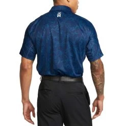 Nike Dri-FIT ADV Tiger Woods Golf Polo -Ball Sports Equipment Discount Store nike dri fit adv tiger woods golf polo midnight navy back itempicture