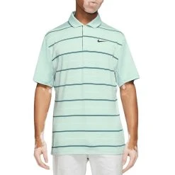 Nike Dri-FIT Tiger Woods Striped Polo -Ball Sports Equipment Discount Store nike dri fit tw striped polo jade ice itempicture