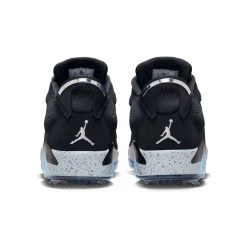 Nike Jordan Retro 6 G Golf Shoes Black/Wolf Grey -Ball Sports Equipment Discount Store nike jordan retro 6 g golf shoes black wolf grey fd0204 001 heel itempicture