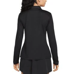 Nike Women's Dri-FIT Victory Long Sleeve Polo -Ball Sports Equipment Discount Store nike womens dri fit victory long sleeve polo black back itempicture