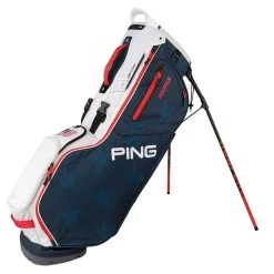 Ping 2022 Hoofer Stand Bag -Ball Sports Equipment Discount Store ping 2022 hoofer stand bag navy white red itempicture