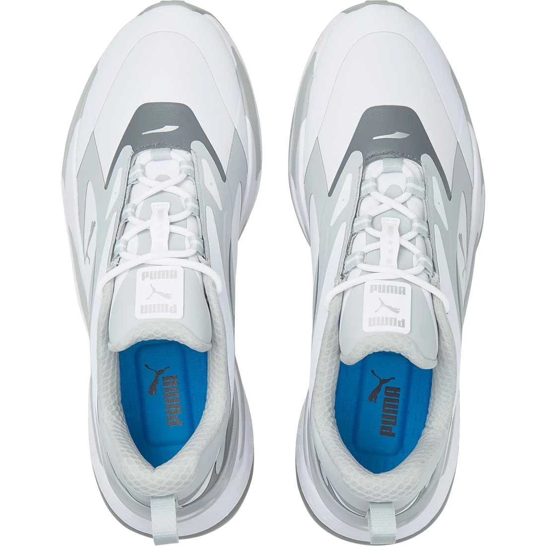 Puma GS-Fast Golf Shoes White/High Rise/Quiet Shade 4 Puma GS-Fast Golf Shoes White/High Rise/Quiet Shade - Image 4