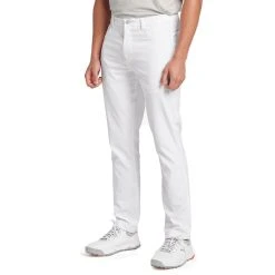 Puma Jackpot 5 Pocket Pants -Ball Sports Equipment Discount Store puma jackpot 5 pocket pants white front model itempicture
