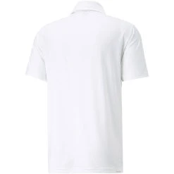 Puma MATTR Grind Polo -Ball Sports Equipment Discount Store puma mattr grind polo bright white evening sky back itempicture