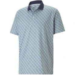 Puma MATTR Pineapples Polo -Ball Sports Equipment Discount Store puma mattr pineapples polo navy blazer front itempicture