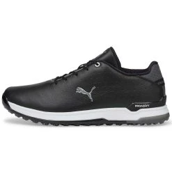 Puma Proadapt Alphacat Leather Golf Shoes Black/Silver
