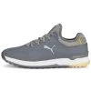 Puma Proadapt Alphacat Golf Shoes Quiet Shade/Silver/Yellow Sizzle
