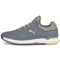 Puma Proadapt Alphacat Golf Shoes Quiet Shade/Silver/Yellow Sizzle