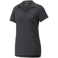 Puma Women's CLOUDSPUN Coast Polo -Ball Sports Equipment Discount Store puma 2022 womens cloudspun coast polo black itempicture