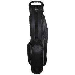 RJ Sports Flash Stand Bag -Ball Sports Equipment Discount Store rj sports flash stand bag black front itempicture