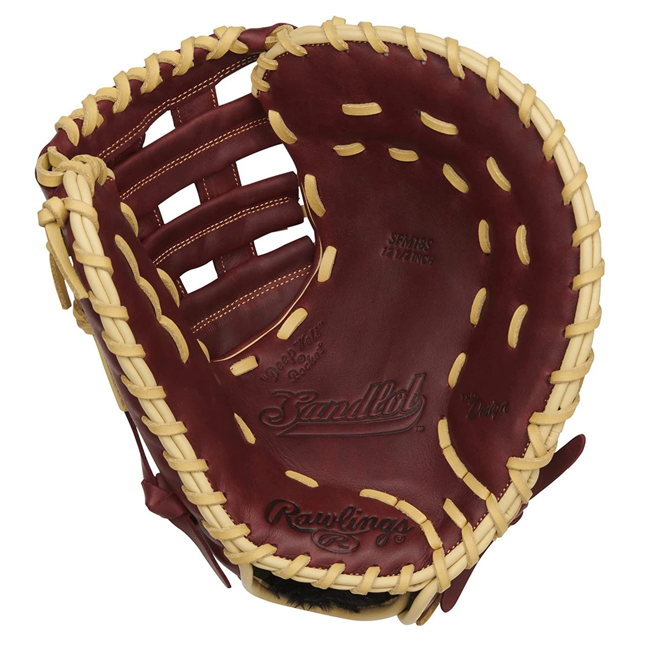 Rawlings Sandlot SFM18S 12.5" First Base Glove 2 Rawlings Sandlot SFM18S 12.5" First Base Glove - Image 2