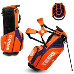 Team Effort NCAA Caddie Carry Hybrid Bag -Ball Sports Equipment Discount Store team effort ncaa caddie carry hybrid bag clemson tigers itempicture