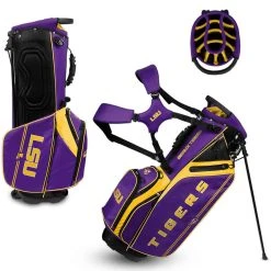 Team Effort NCAA Caddie Carry Hybrid Bag -Ball Sports Equipment Discount Store team effort ncaa caddie carry hybrid bag lsu tigers itempicture