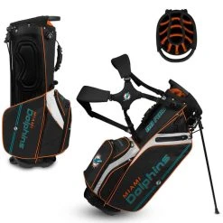 Team Effort NFL Caddie Carry Hybrid Bag -Ball Sports Equipment Discount Store team effort nfl caddie carry hybrid bag miami dolphins itempicture
