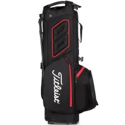 Titleist Hybrid 5 Stand Bag 15 Titleist Hybrid 5 Stand Bag -Ball Sports Equipment Discount Store titleist 2023 hybrid 5 stand bag black black red back itempicture
